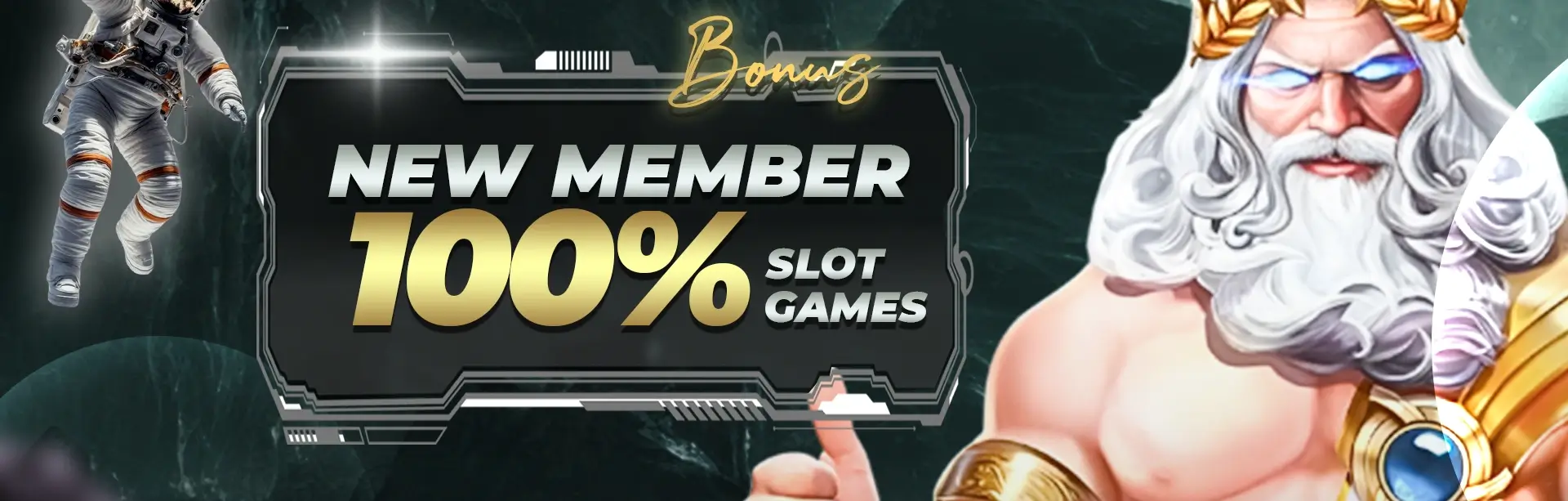 WELCOME BONUS 100%